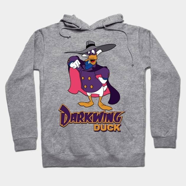 Darkwing Duck Hoodie by BigOrangeShirtShop